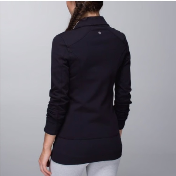 Lululemon Athletica Midnight Black Zip-Up Jacket - Picture 1 of 9